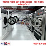 Thiết Kế Phòng Giặt Khách Sạn 300 - 400 Phòng Chuẩn Quốc Tế